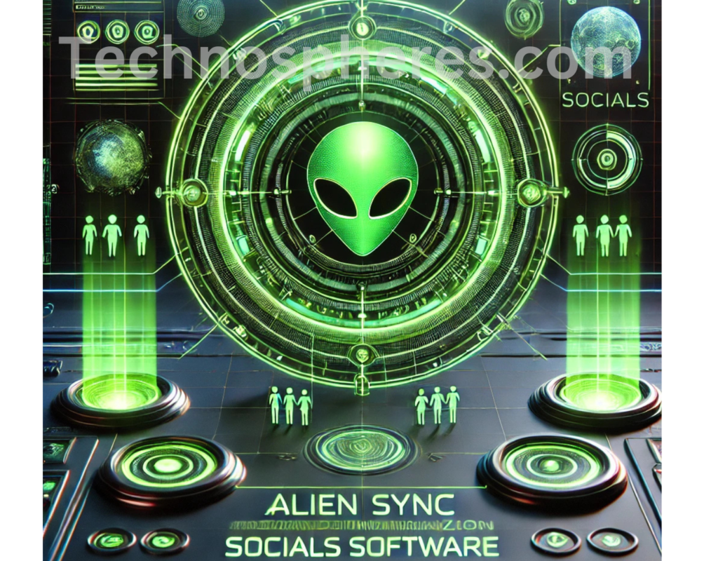 Alien Sync Socials Software