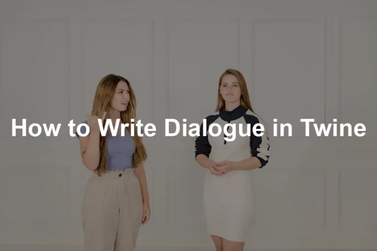 Coding Dialogue Options Twine