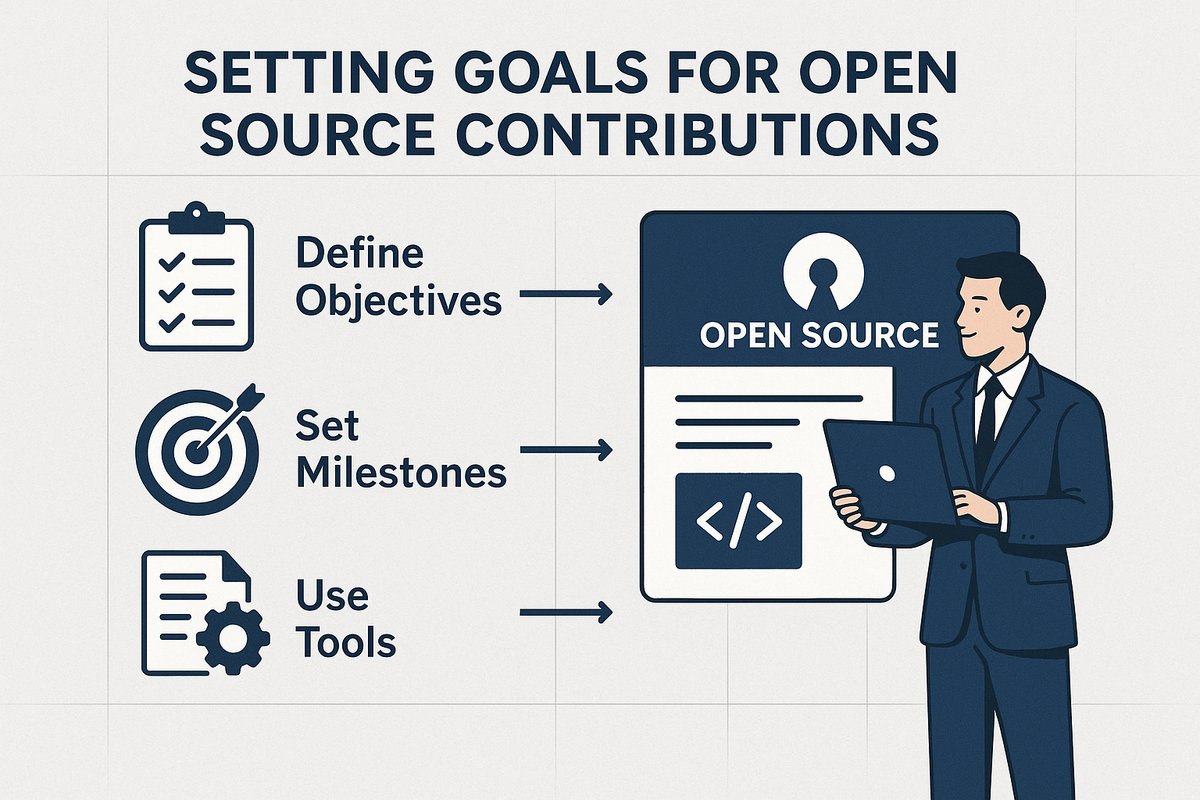 Setting goals and tools for open source contributions
