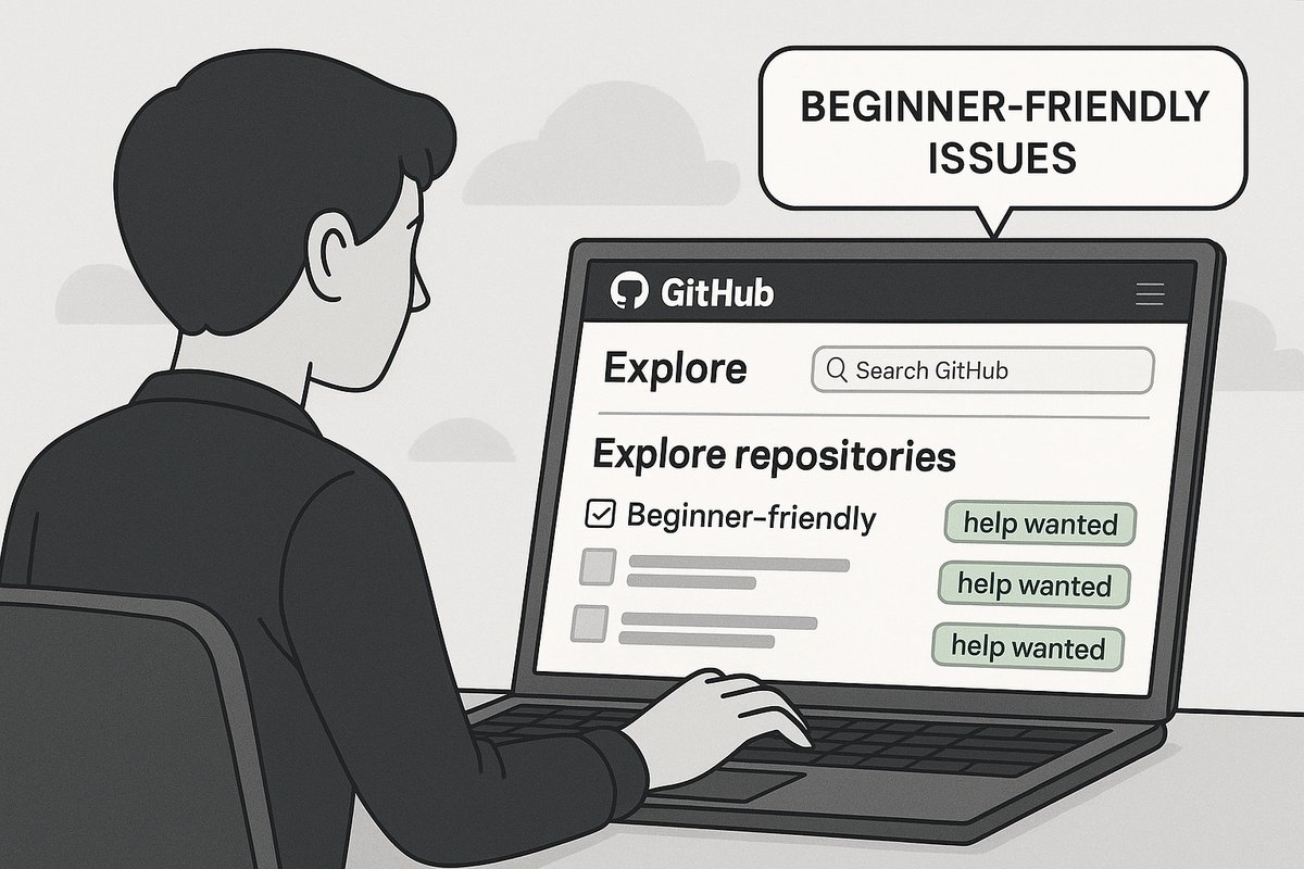Using GitHub Explore to find beginner-friendly issues